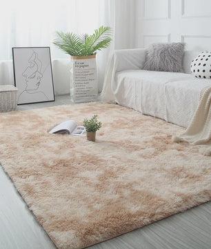 Luxe Witte Pluizige Vloerkleed - Zacht & Antislip voor Woonkamer & Slaapkamer