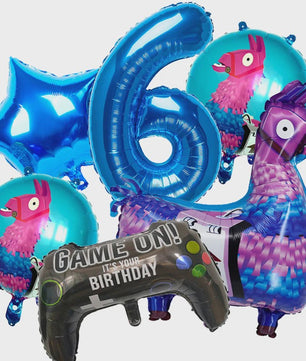 Feestdecoratie Fortnite & Llama Thema - Verjaardag, Babyborrel & Kinderfeest