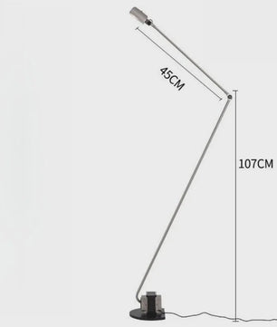 Moderne Metalen Vloerlamp met LED - Stijlvolle Verlichting voor Woonkamer, Hotel & Meer