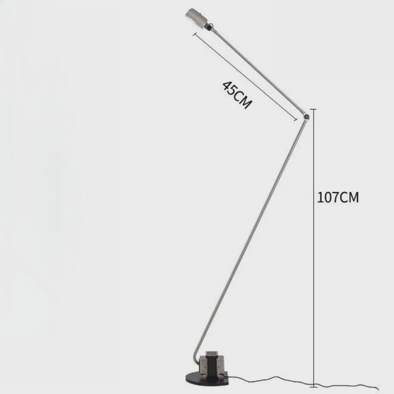 Moderne Metalen Vloerlamp met LED - Stijlvolle Verlichting voor Woonkamer, Hotel & Meer