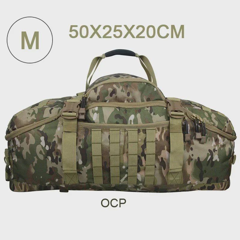 Multifunctionele Duffle Bag Rugzak 25L/45L/80L - Waterdicht, Tactisch & Outdoor