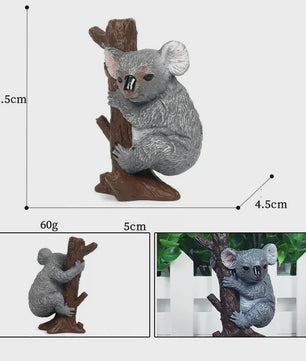 Realistische PVC Dierenfiguren Set: Wilde Dieren Collectie
