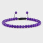 Natuurlijke 4mm Kralen Armbanden - Agate & Onyx - Yoga, Gebed & Stijlvol