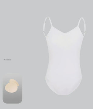 Dans Leotard Dames met Verstelbare Bandjes - Ballet & Gymnastiek Bodysuit