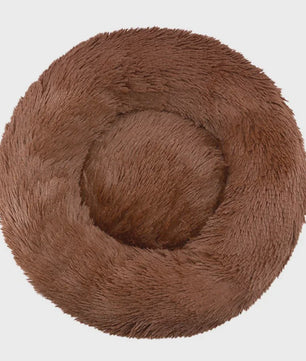 Luxe Pluche Hondenkussen & Kattenmand - Rond, Extra Zacht & Warm - 40-90cm
