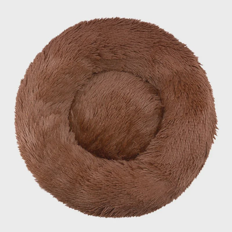 Luxe Pluche Hondenkussen & Kattenmand - Rond, Extra Zacht & Warm - 40-90cm
