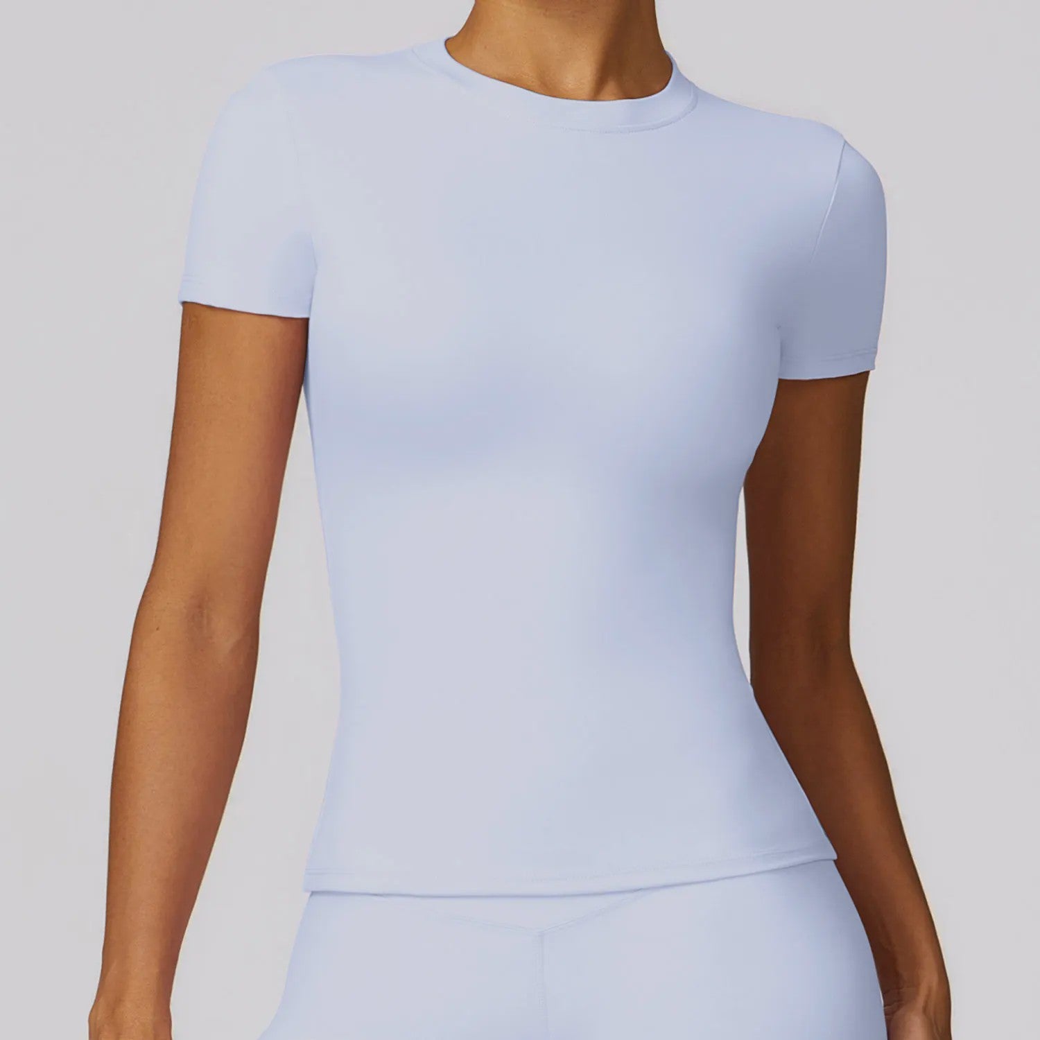 NCLAGEN Sport T-shirt Dames - Ademend & Stretchy Korte Mouw voor Yoga, Fitness & Hardlopen