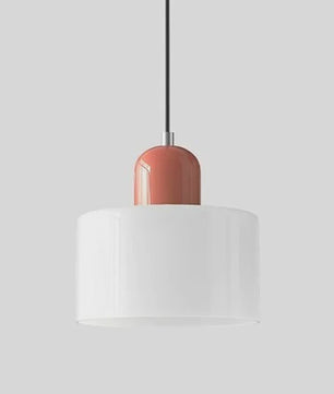 Moderne Glazen Hanglamp E27 - Sfeervolle Verlichting voor Slaapkamer, Nachtkastje of Bar