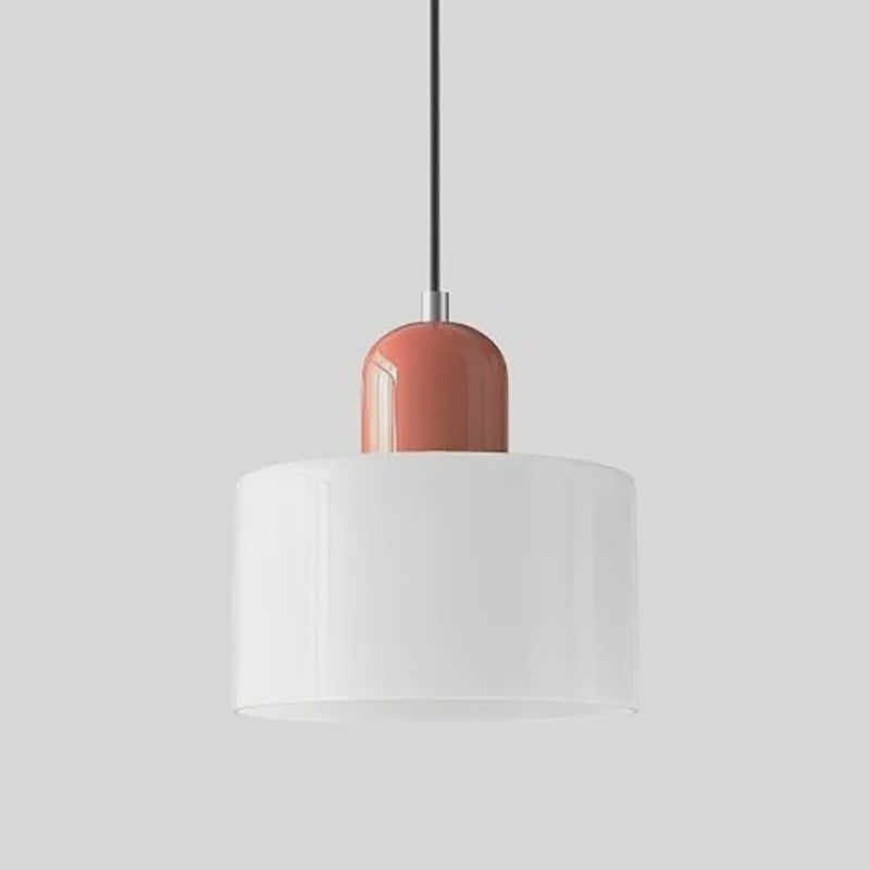 Moderne Glazen Hanglamp E27 - Sfeervolle Verlichting voor Slaapkamer, Nachtkastje of Bar