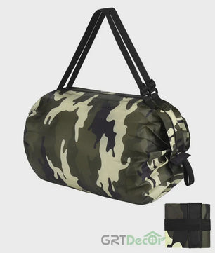Grote Opvouwbare Shopper Tas - Ideaal voor Reizen en Boodschappen