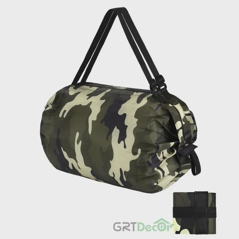 Grote Opvouwbare Shopper Tas - Ideaal voor Reizen en Boodschappen
