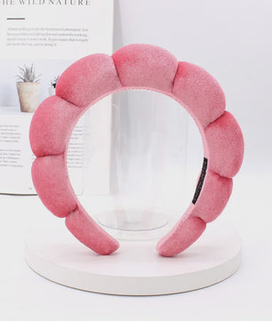 Luxe Velours Make-up Hoofdband - Comfortabel voor Gezichtswas & Huidverzorging