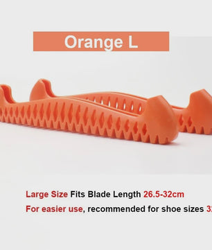 Verstelbare Schaats Blade Covers (S/L/XL) - TPU Bescherming voor IJshockey en Kunstschaatsen