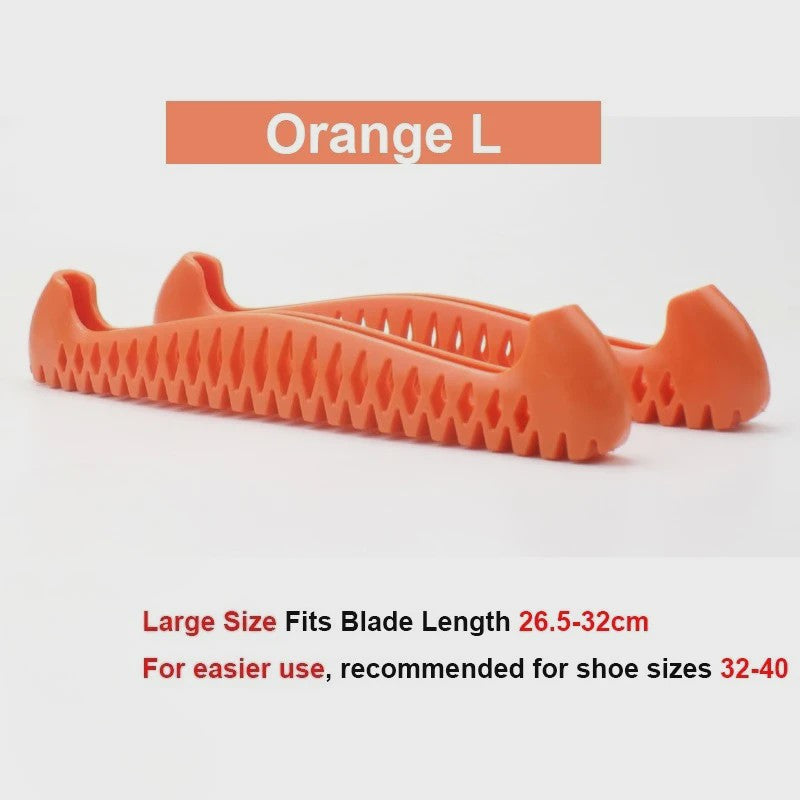 Verstelbare Schaats Blade Covers (S/L/XL) - TPU Bescherming voor IJshockey en Kunstschaatsen