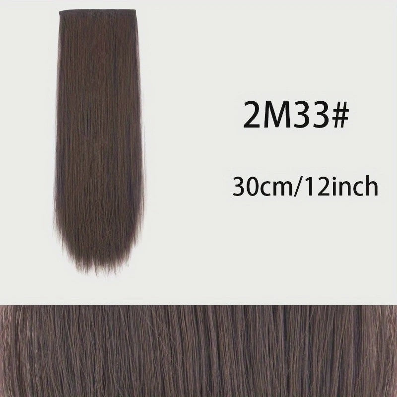 Naadloze Clip-in Haarstukken voor Volume: Synthetische Haarverlenging voor Dames