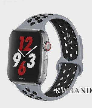 Ademende Sportband voor Apple Watch (38-49mm) - Comfortabele Vervangingsband