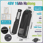 Varstrom E-bike Batterij 36V/48V/52V - Krachtige Lithium Accu met 40A BMS & Lange Levensduur