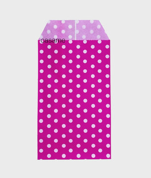 Kleine Kraft Papieren Zakjes met Stippen - Set van 10, 25 of 50 stuks - Ideaal voor Feestjes, Cadeaus en Kaarten