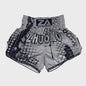 Muay Thai Bokshort Satin met Mesh Panel - Unisex & Kinderen