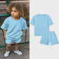 Zomer Set Kinderen: T-shirt met Korte Broek - Jongens & Meisjes Sportkleding Outfit