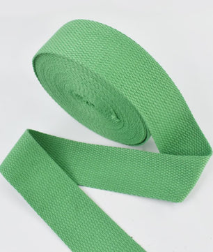 4 Meter Katoenen Band - 1.3mm Dikke Webbing voor Tassen, Riemen & DIY Projecten (20-50mm Breed)