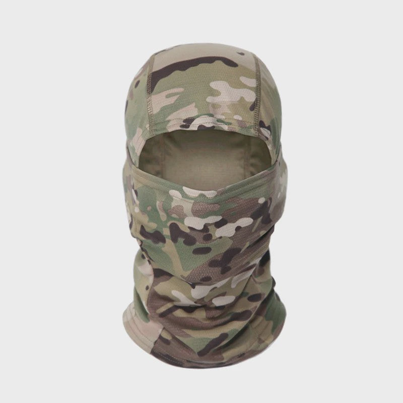 Camouflage Balaclava Volledig Gezicht Masker - Ademend, UV-beschermend voor Outdoor Sporten