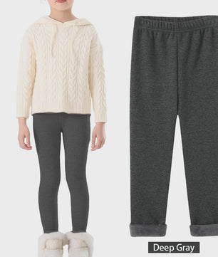 Warme Fleece Lined Leggings voor Meisjes (3-11 Jaar) - Zacht & Comfortabel