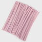 100 Stuks Chenille Stelen - Flexibele Knutseldraad voor Creatieve DIY Projecten