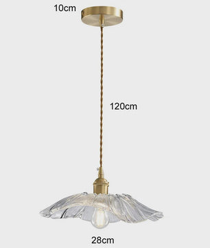 Moderne Glazen Hanglamp - Sfeervolle Verlichting voor Keuken, Eetkamer & Slaapkamer
