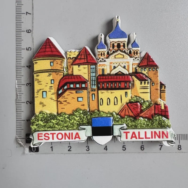 Set Koelkastmagneten: Wereldsteden & Iconische Locaties - Ibiza, Londen, Rome, Thailand & Meer