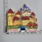 Set Koelkastmagneten: Wereldsteden & Iconische Locaties - Ibiza, Londen, Rome, Thailand & Meer