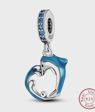 925 Sterling Zilver Charms: Walvishaai, Zeepaardje & Dolfijn - Luminous DIY Sieraden & Cadeaus