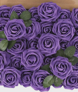 Kunst Rozen Foam - Set van 10 tot 100 Stuks - Decoratie Bruiloft, Feest & Cadeau