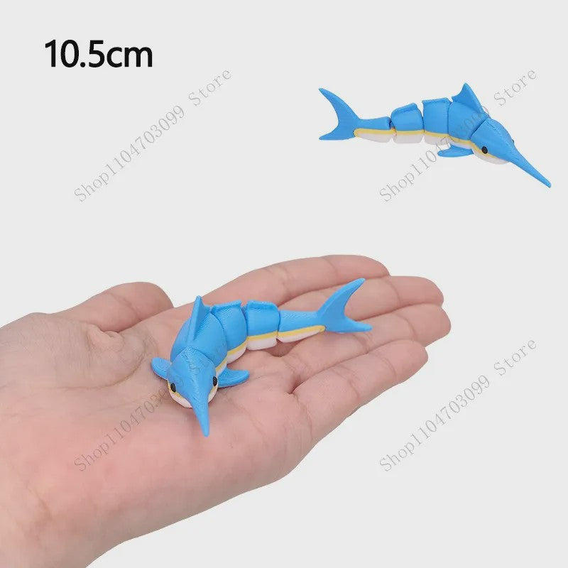 Bewegende 3D Geprinte Dierenfiguren - Verzameling van Unieke Speelgoedmodellen