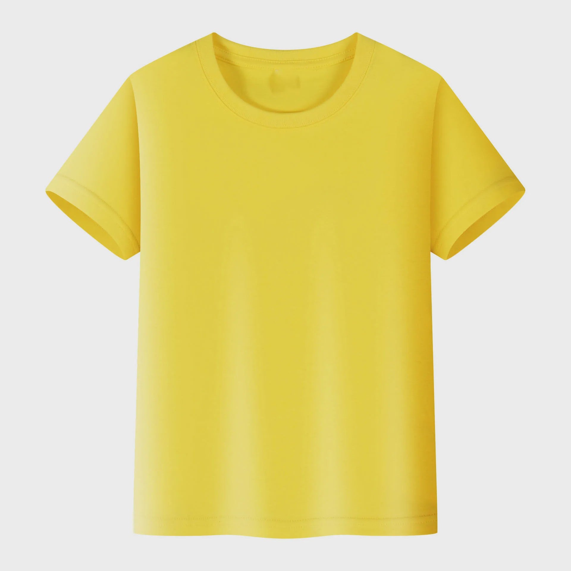 Basic Katoenen T-shirt voor Kinderen & Baby's - Jongens & Meisjes - Wit & Roze - Maten 1 t/m 14 Jaar