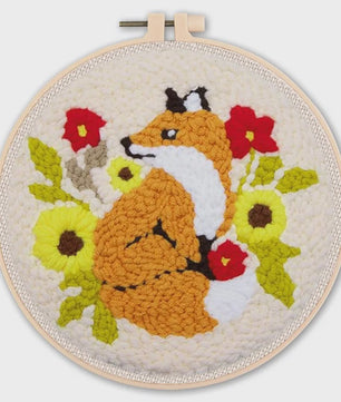 Punch Needle Borduurpakket - Dieren & Patronen - DIY Knutselset voor Beginners