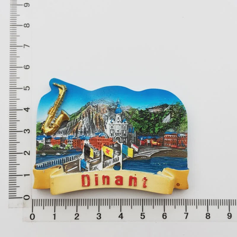 België Koelkastmagneet - Souvenir & Reistafel voor Huisdecoratie