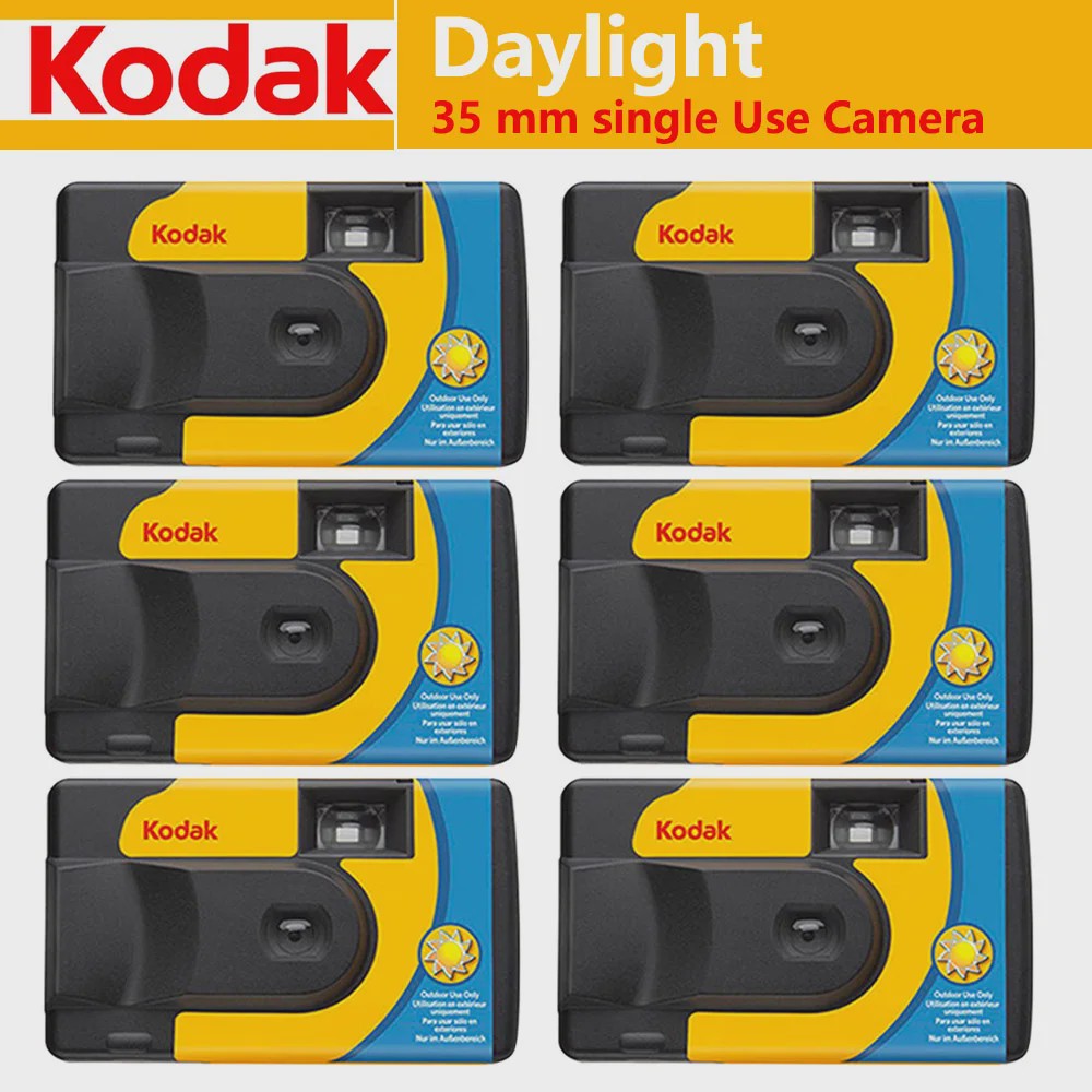 Kodak FunSaver Wegwerpcamera 35mm met Flits - Waterdicht - 27 Opnames