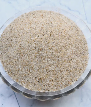 Natuurlijk Kristal Zand 500g - Bodemsubstraat voor Aquarium, Terrarium & Decoratie