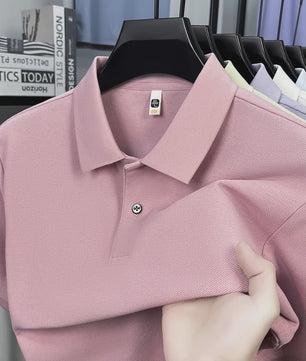 Heren Poloshirt Korte Mouw - 100% Gemerceriseerd Katoen, Ademend & Stijlvol voor Zomer, Golf & Casual