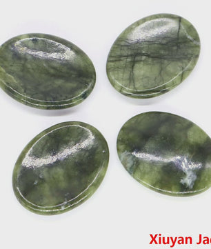 7 Chakra Kristallen Worry Stones - Ovalen Massage & Meditatie Edelstenen (35x45mm)