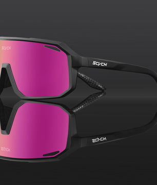 SCVCN Sport Zonnebril - UV400 Bescherming voor Fietsen & Outdoor Activiteiten