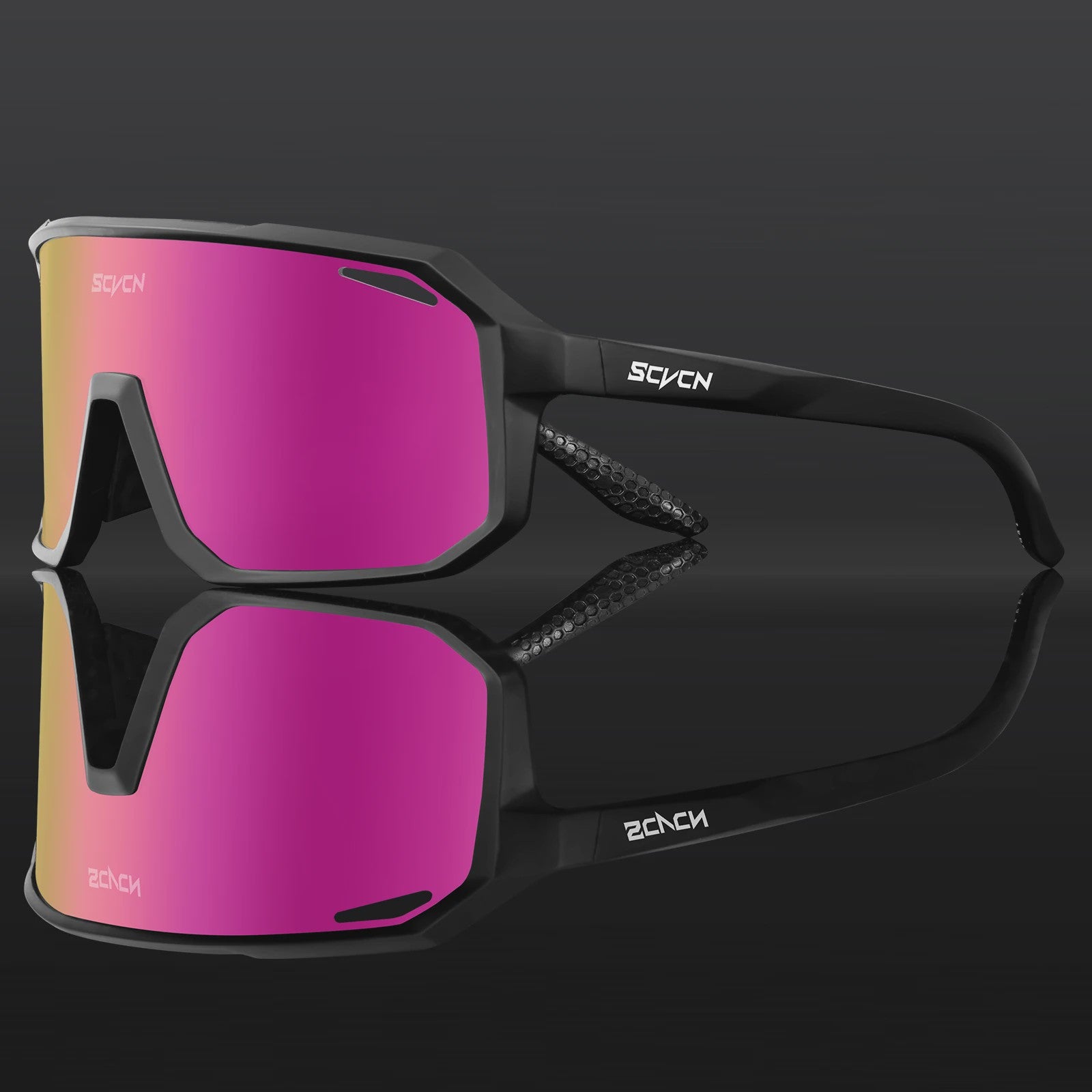 SCVCN Sport Zonnebril - UV400 Bescherming voor Fietsen & Outdoor Activiteiten