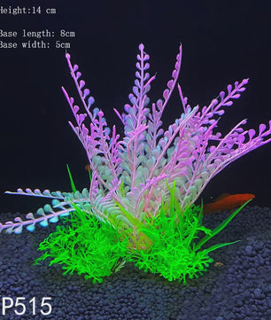 Kunstplanten Aquarium Set - Levendige Decoratie voor Vissenkom en Waterplanten