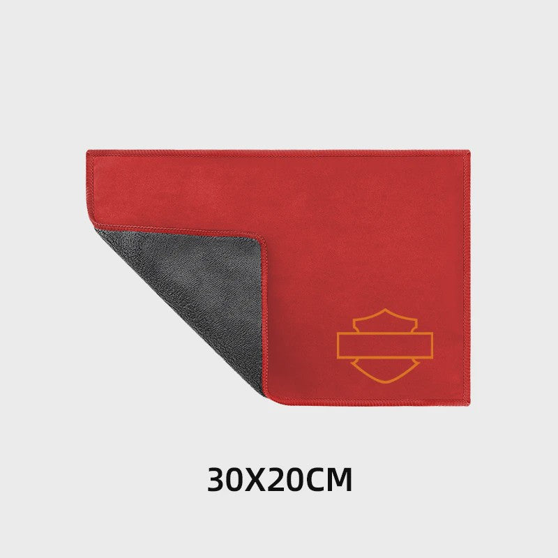 Set van 2 Harley Davidson Microvezel Doeken - Soft Drying Cloth voor Auto & Motor