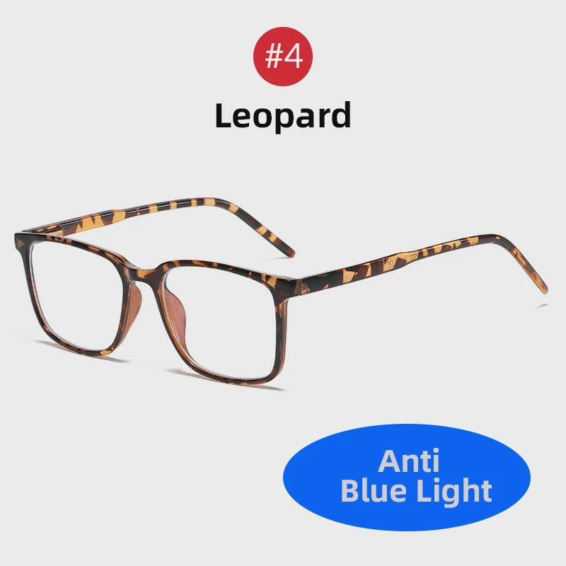 VIVIBEE Klassieke Blauw Licht Blokkerende Bril voor Heren - TR90 Frame, Anti-Ray, Computer & Gaming