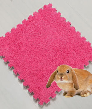 Set van 10 Waterdichte & Absorbente Bodembedekking Matten voor Kleine Huisdieren (Konijn, Cavia)