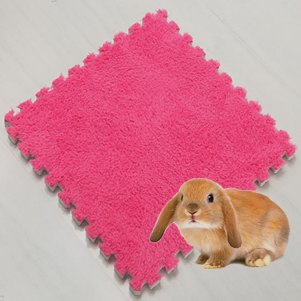 Set van 10 Waterdichte & Absorbente Bodembedekking Matten voor Kleine Huisdieren (Konijn, Cavia)