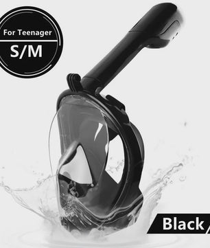 Full Face Duikmasker met Anti-Fog - Snorkelen & Duiken voor Volwassenen & Kinderen