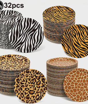Giraf Verjaardagsfeest Tafeldecoratie Set - Bordjes, Bekers & Servetten voor Jungle Thema Feest